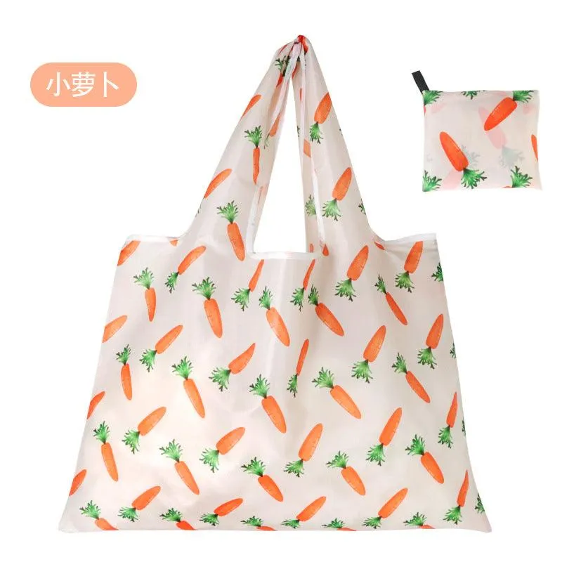 210D Oxford cloth shape folding shopping bag environmental protection storage bag LI-010003