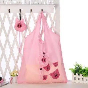 210D Oxford cloth shape folding shopping bag environmental protection storage bag LI-010003