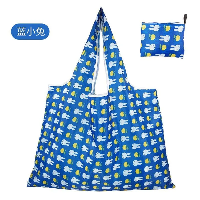 210D Oxford cloth shape folding shopping bag environmental protection storage bag LI-010003