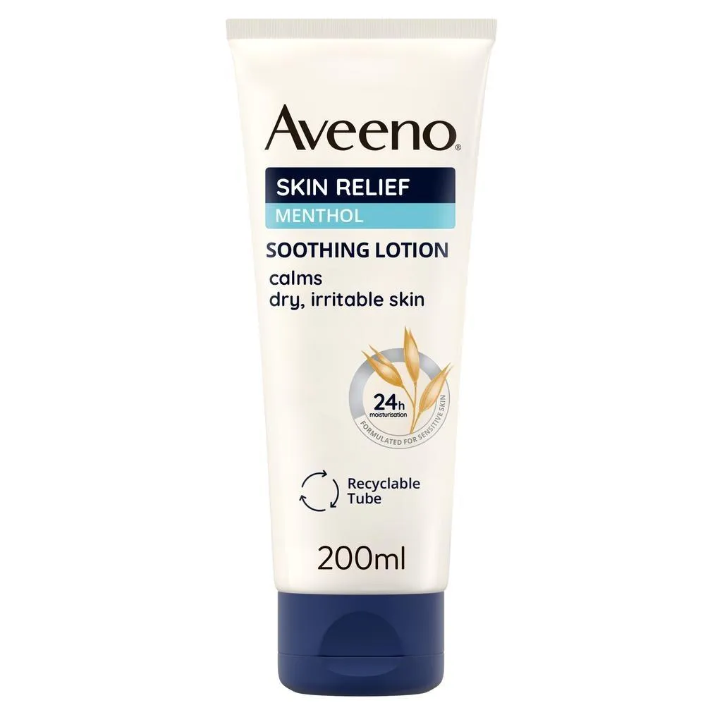 Aveeno Skin Relief Soothing Lotion Menthol