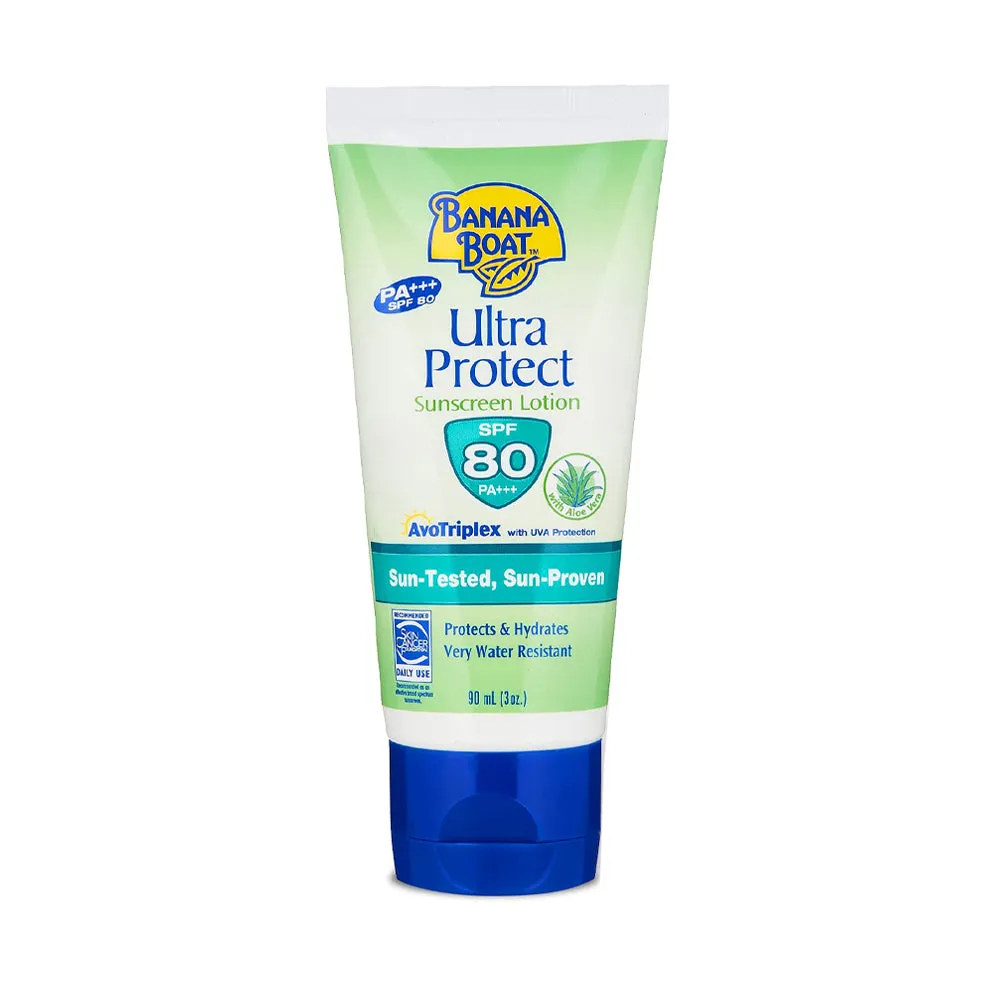 BANANA BOAT ULTRA PROTECT SUNSCREEN LOTION SPF-80 90ML