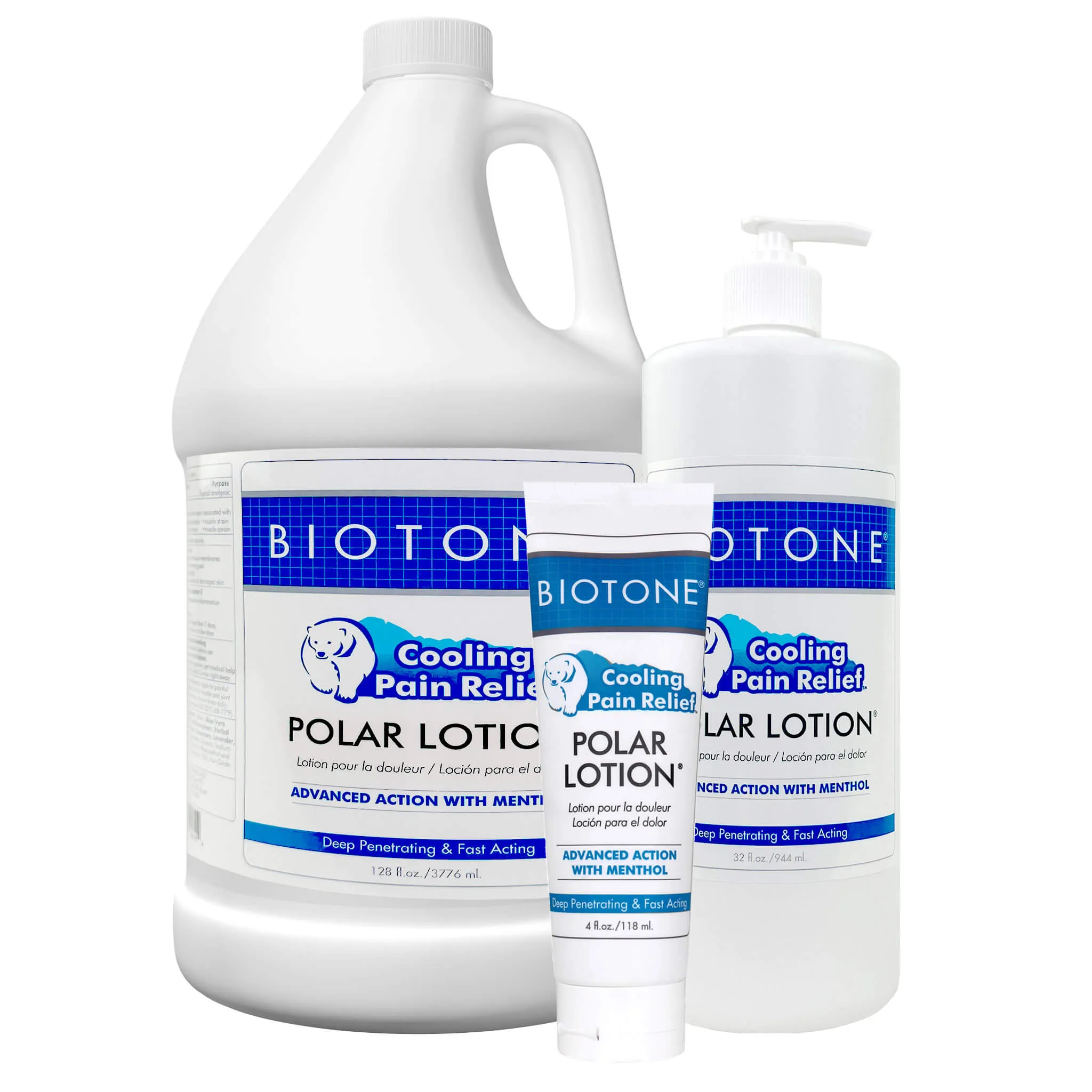 Biotone Cooling Pain Relief Polar Lotion