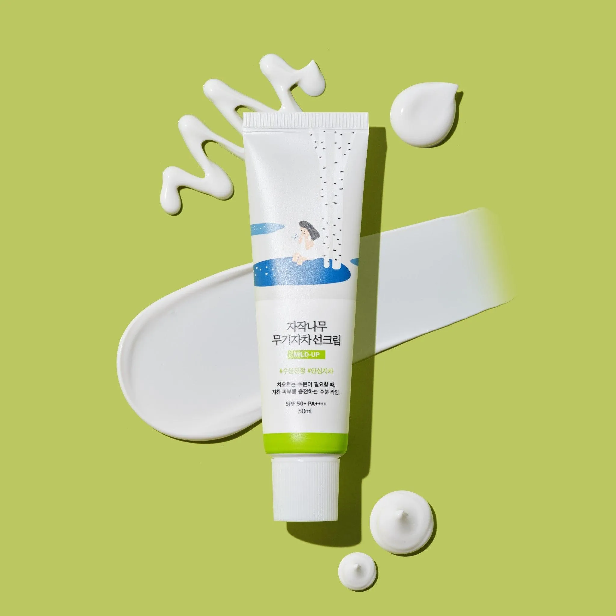 Birch Moisturizing Mild-Up Sunscreen SPF 50 , PA    