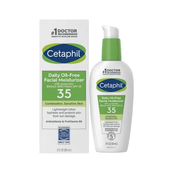 CETAPHIL DAILY OIL-FREE FACIAL MOISTURIZER WITH SUNSCREEN SPF-35 88ML