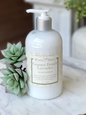 Country French Lavender Hand Lotion