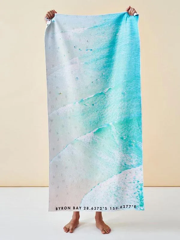 Destination Towels - Byron Bay Lineup sand free beach towel