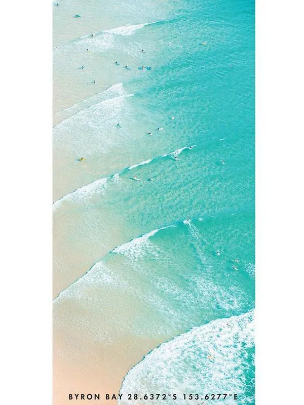 Destination Towels - Byron Bay Lineup sand free beach towel