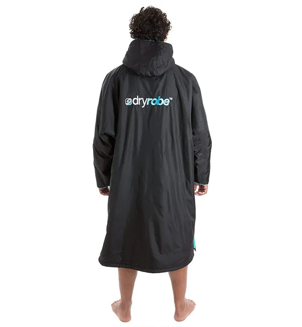 Dryrobe Advance Long Sleeve - Black Blue Small