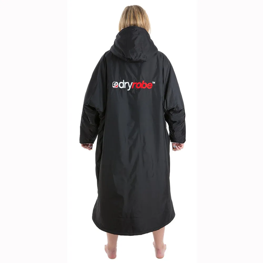 Dryrobe Advance Long Sleeve - Black Grey Small.