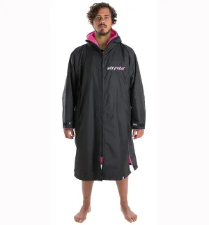 Dryrobe Advance Long Sleeve Large - Black Pink