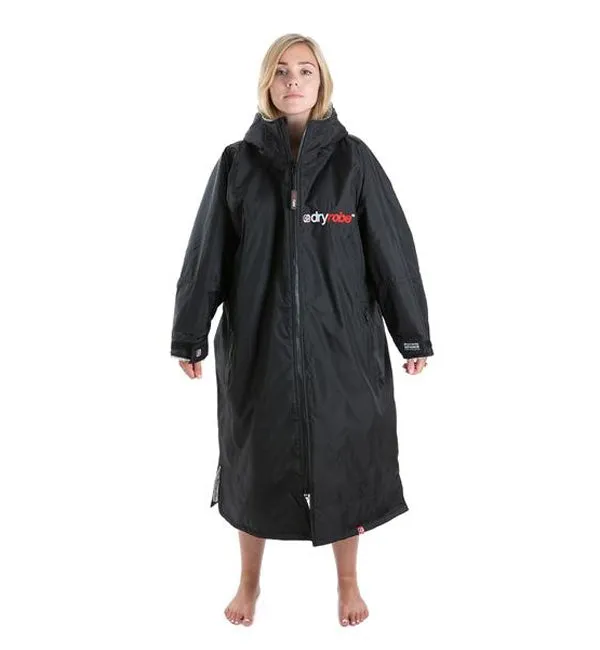 Dryrobe Advance Long Sleeve Medium - Black Grey