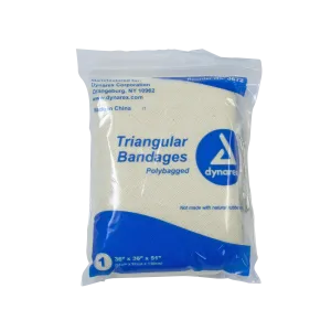 Dynarex - Triangular Bandages, 36" x 36" x 51", 12/box