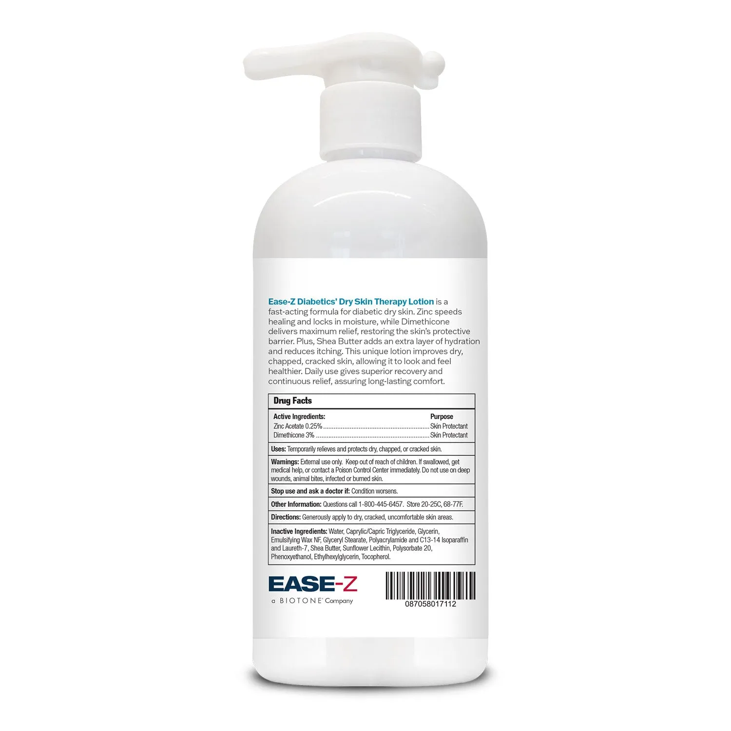 EASE-Z Diabetics Dry Skin Therapy Lotion