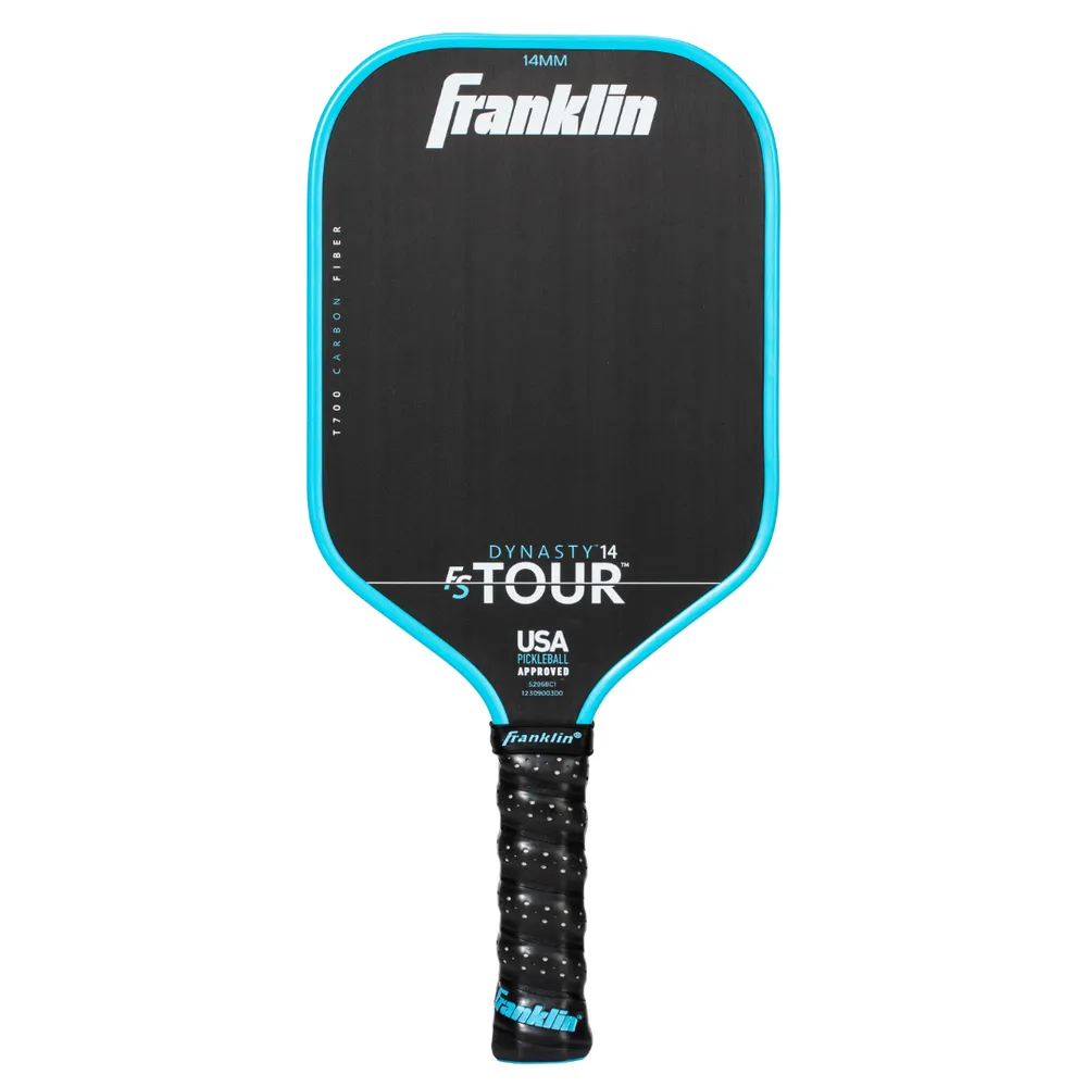 Franklin FS Tour Dynasty 14mm Pickleball Paddle Blue