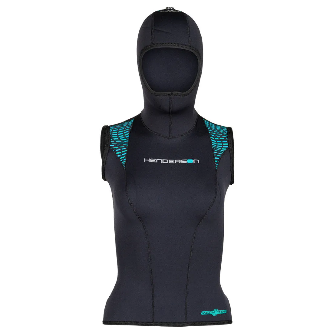 Henderson 5/3mm Womens Greenprene Hooded Vest