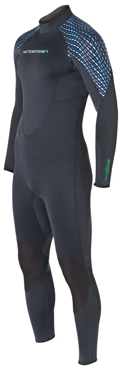 Henderson Men’s Greenprene 3mm Back Zip Fullsuit for Excellent UV Resistance