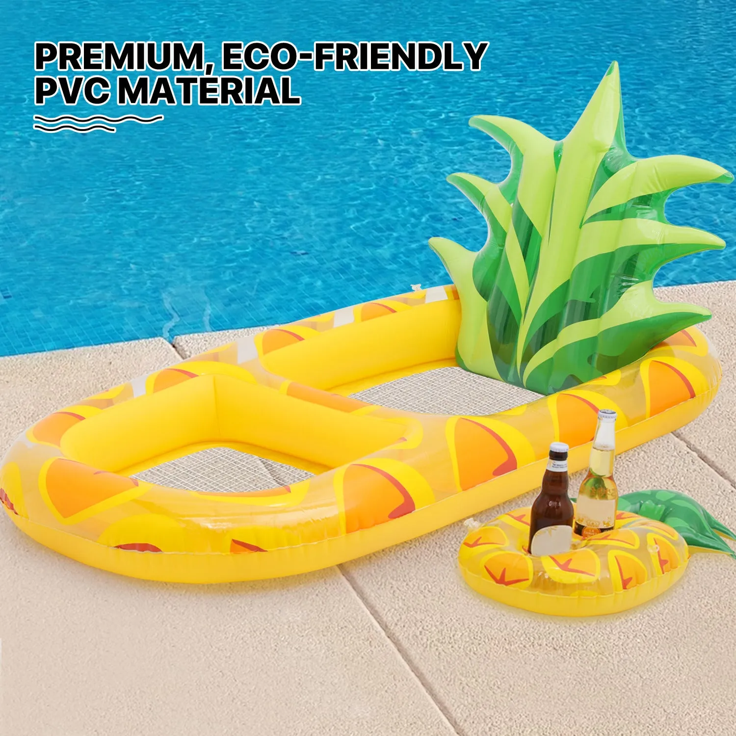 inflatable product-reclining chair-pineapple