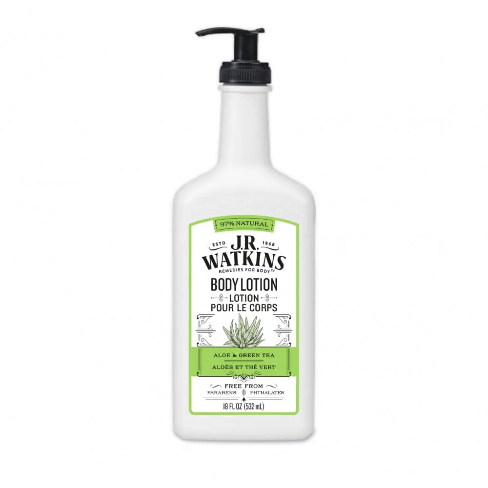 JR Watkins - Natural Body Lotion Aloe & Green Tea