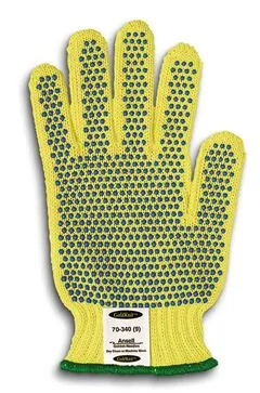 Kevlar Gloves with PVC Dots- Sold by the Pair