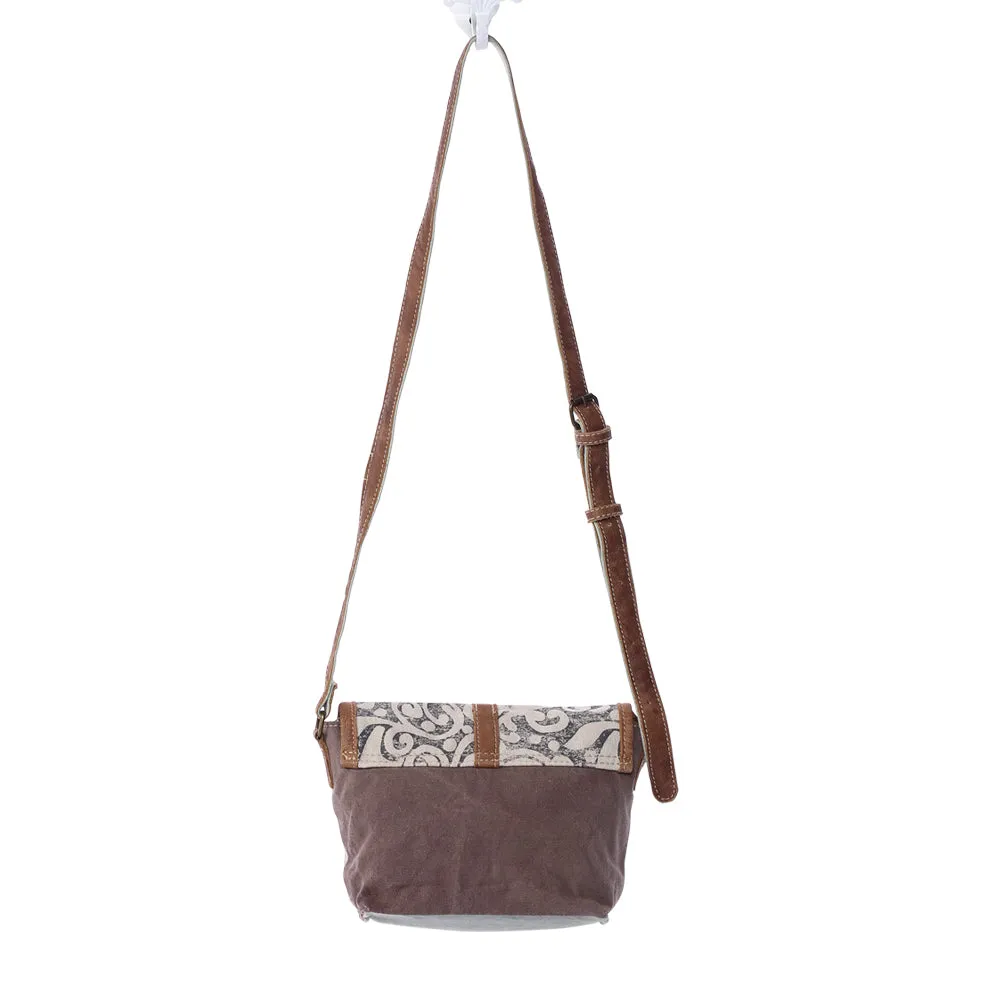 Leaf Print Small & Cross Body Bag