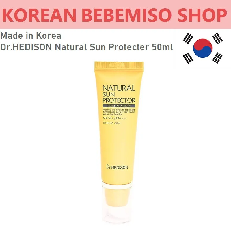 Made in Korea Dr.HEDISON Natural Sun Protecter 50ml(1 1)100ml