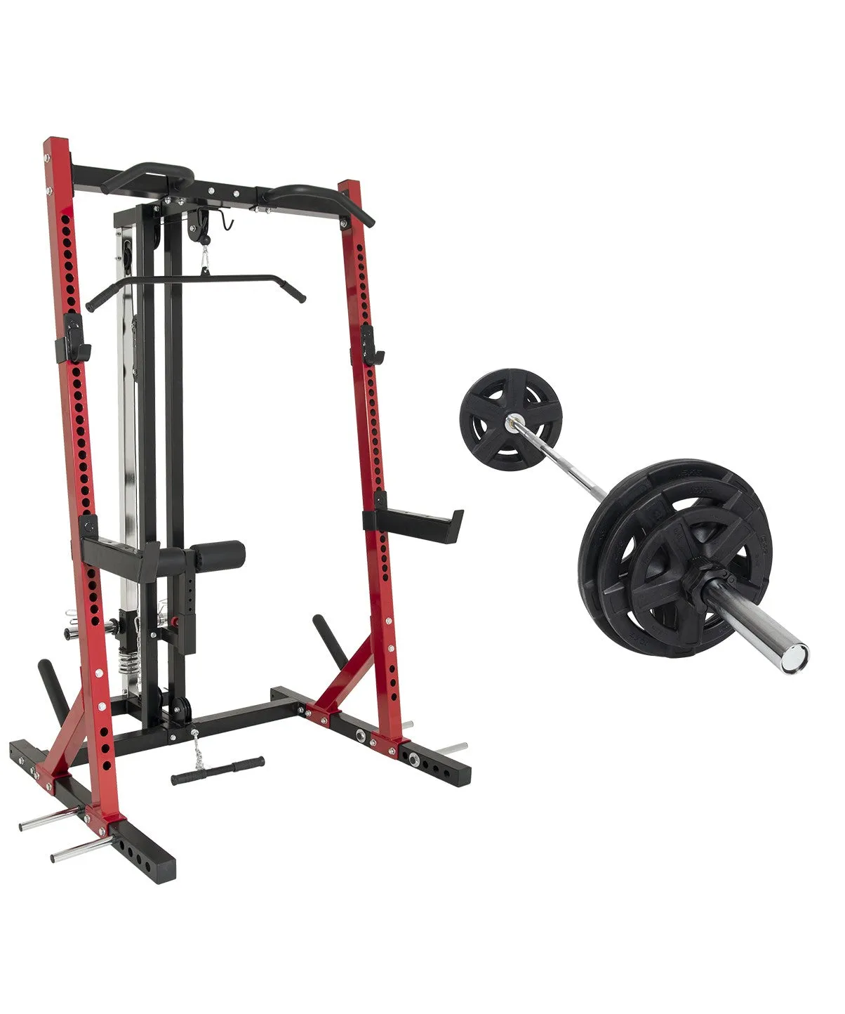 OBB007R_PKG_N Max Squat Rack Package