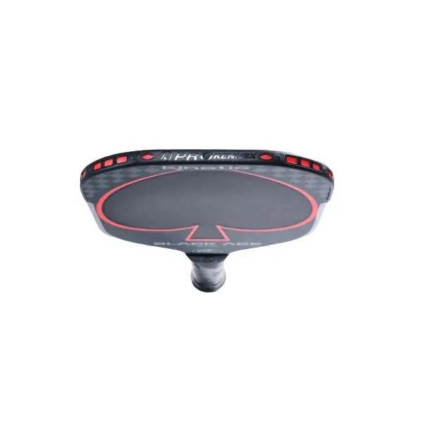 PROKENNEX - Black Ace Pro Pickleball Paddles (Black / Red)