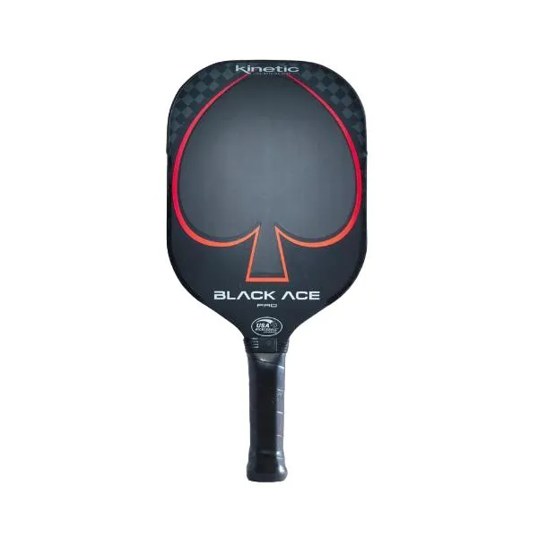 PROKENNEX - Black Ace Pro Pickleball Paddles (Black / Red)