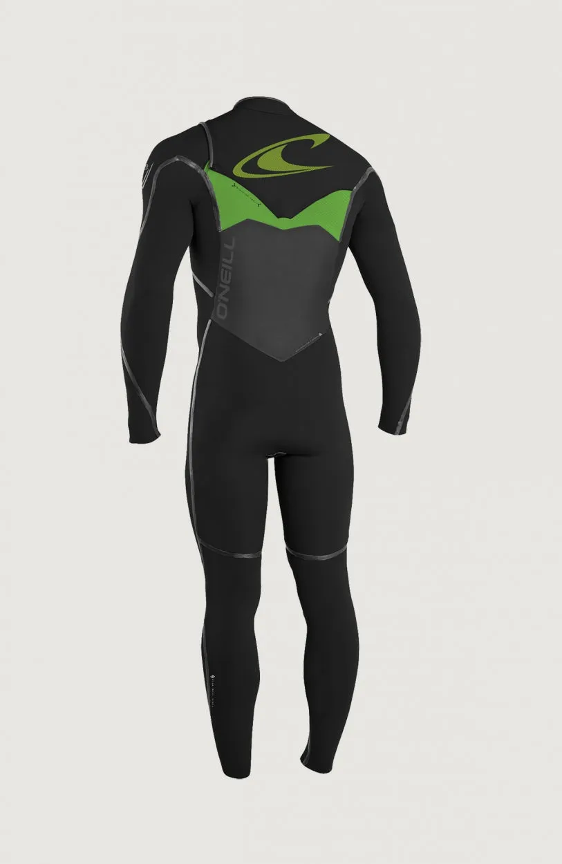 Psycho Tech Chest Zip 5/4mm Full Wetsuit | Black