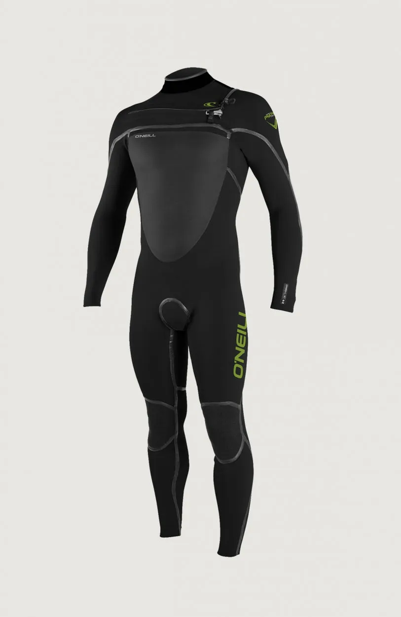 Psycho Tech Chest Zip 5/4mm Full Wetsuit | Black