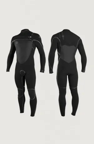 Psycho Tech Chest Zip 5/4mm Full Wetsuit | BLACK/BLACK