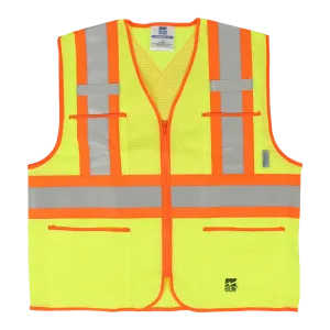 Safety Vest - Open Road® Zipper Safety Vest, 6112