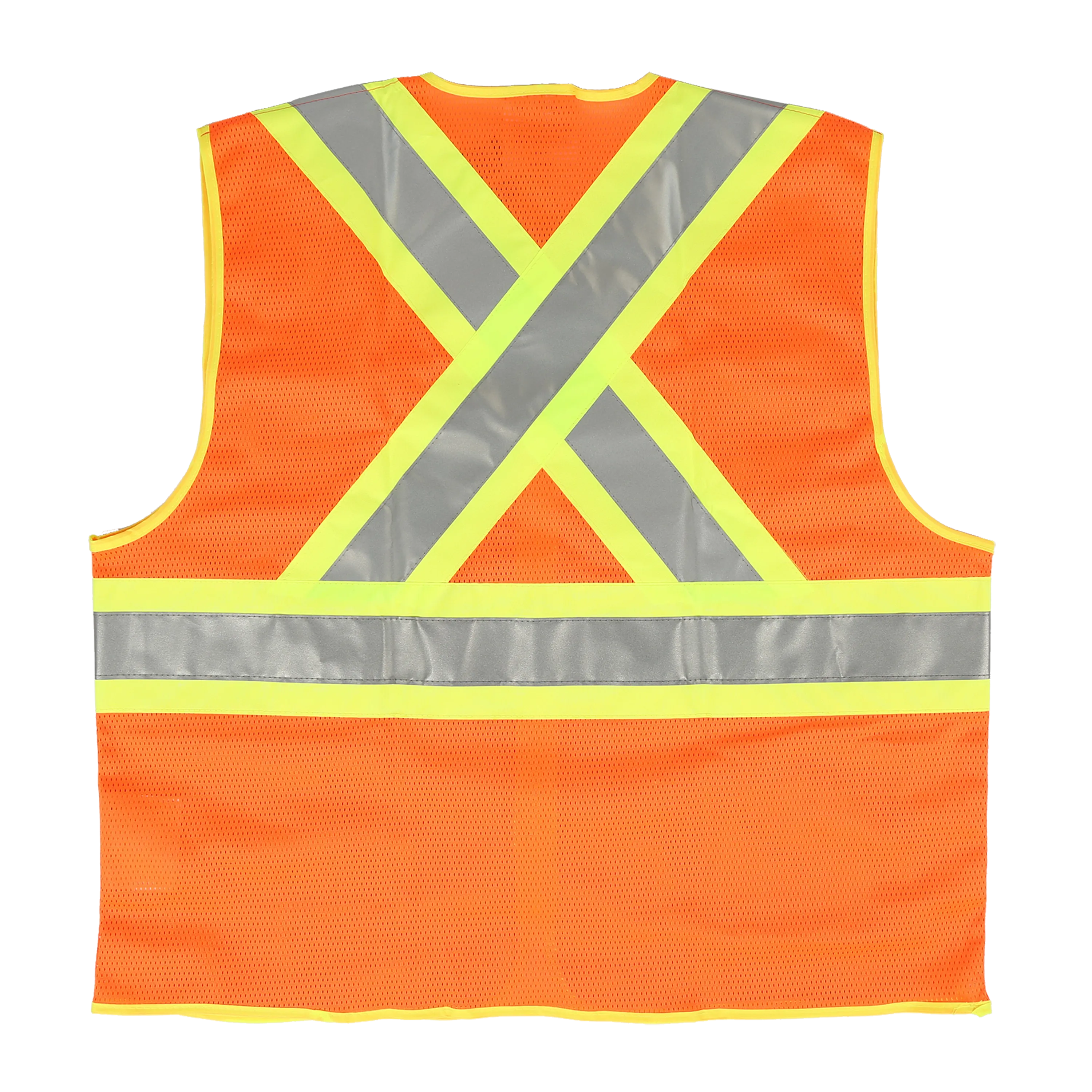 Safety Vest - Open Road® Zipper Safety Vest, 6112