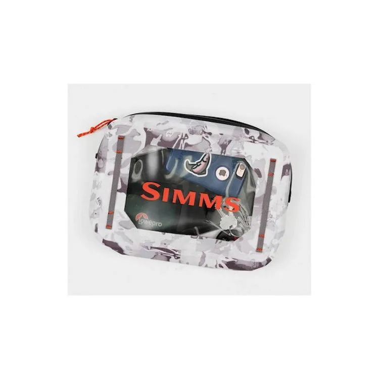 Simms Dry Creek Gear Pouch - Cloud Camo Grey 4L