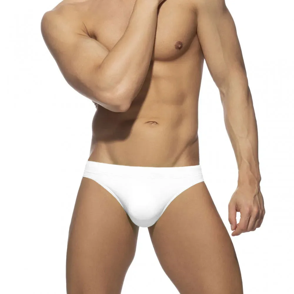 Solid Swim Briefs