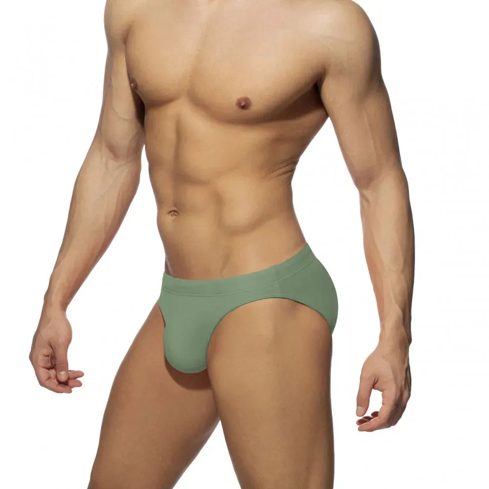 Solid Swim Briefs