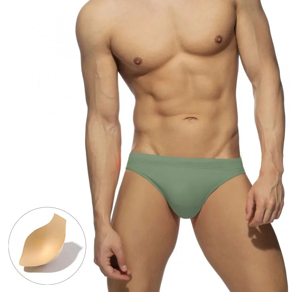 Solid Swim Briefs