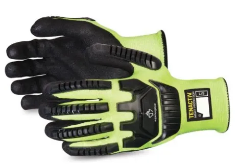 TenActiv™ HiViz Impact Resistant Nitrile Gloves- Sold by the Pair