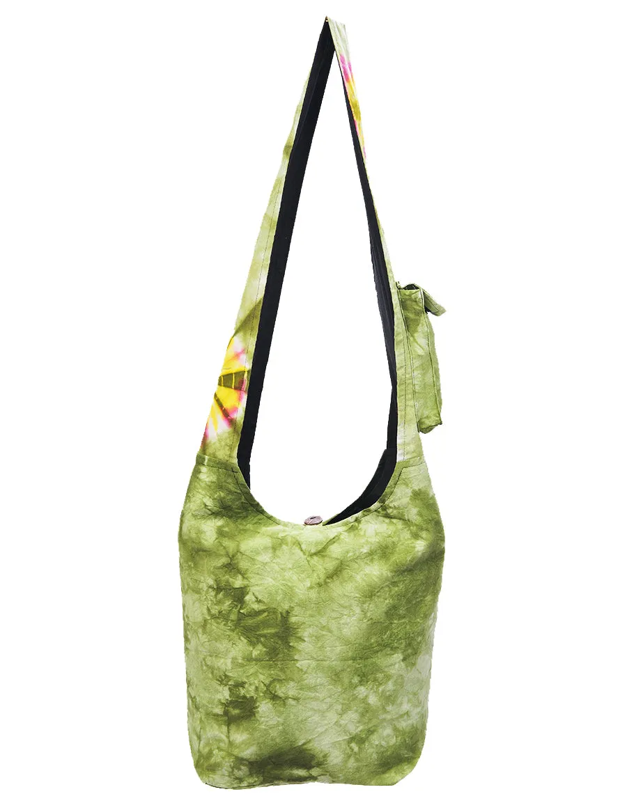 Tie Dye Cotton Hobo Bag