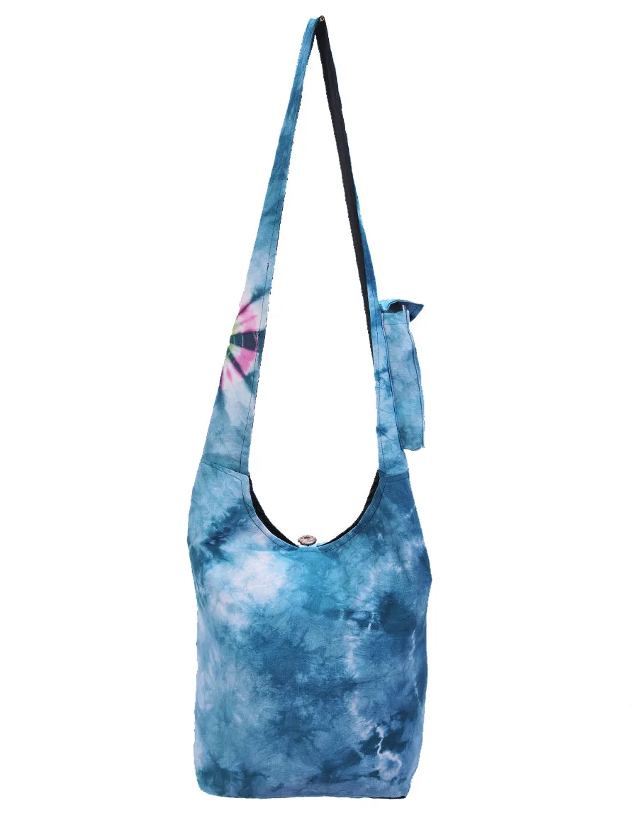 Tie Dye Cotton Hobo Bag