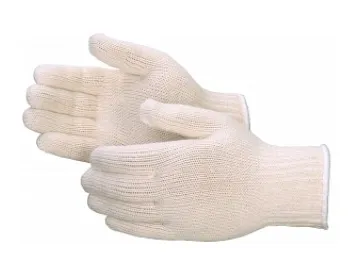 Women's Reversible Cotton-Polyester Knit Gloves